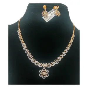 Flower Golden Necklace