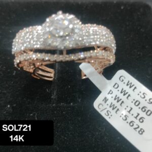 Solitaire Ring SOL 721 14k