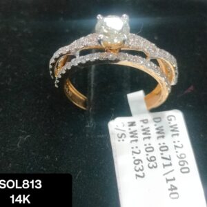 Soltaire Ring SOL 813 14K